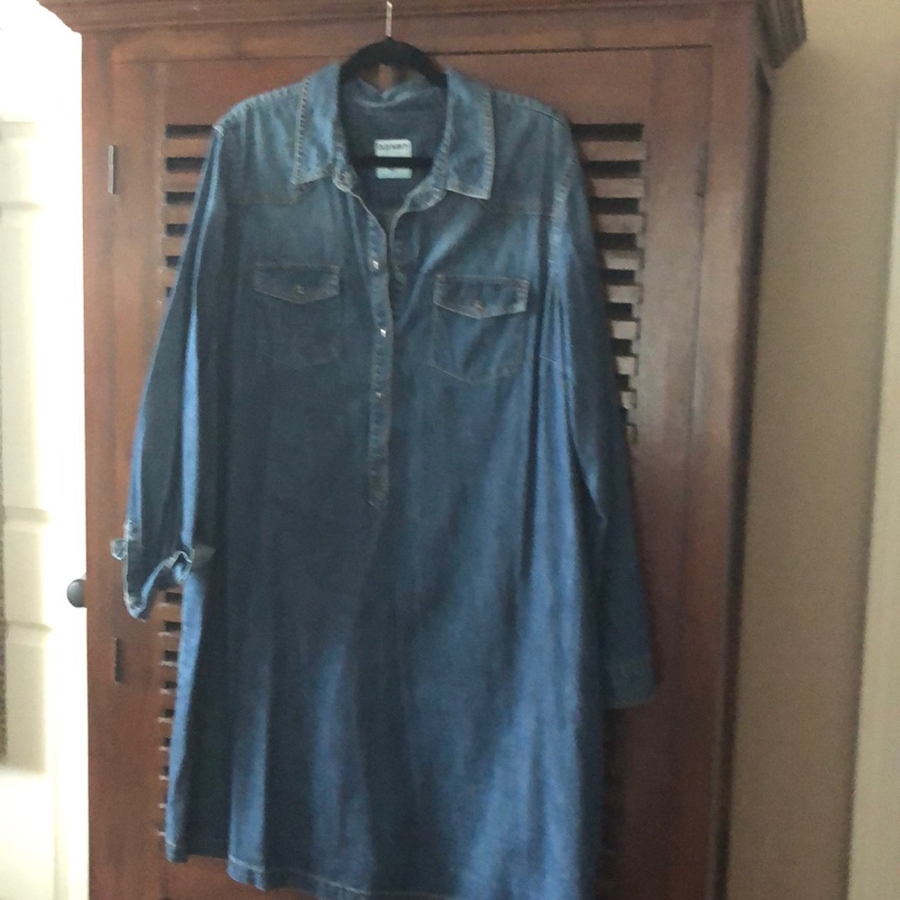 Denim dress